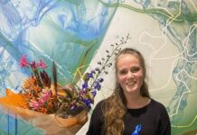 Anne Leeflang wint het eerste Blauwe Lintje